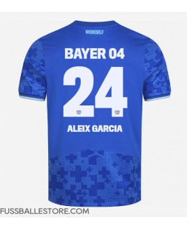 Günstige Bayer Leverkusen Aleix Garcia #24 3rd trikot 2025-26 Kurzarm
